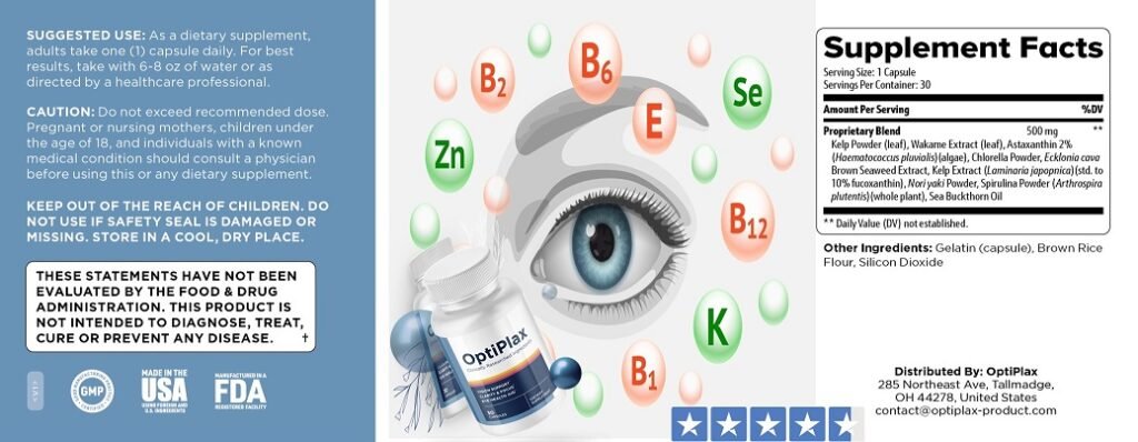 OptiPlax Ingredients